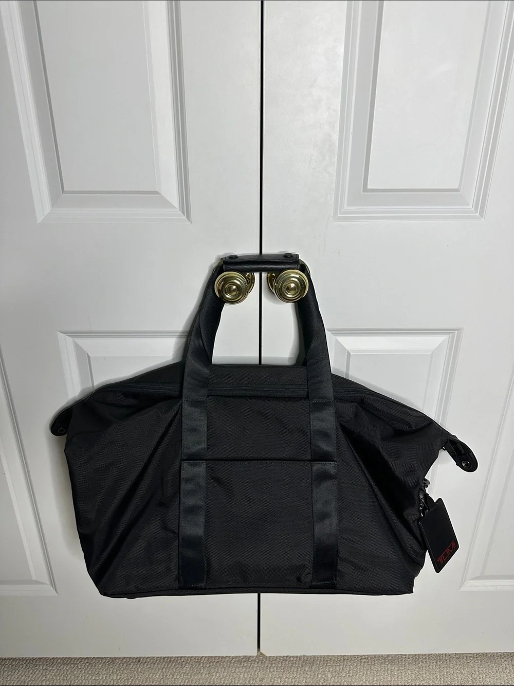 TUMI Alpha II Expandable Duffle Bag Black